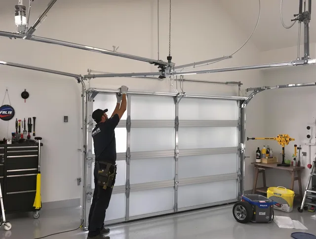 Rocky River Garage Door Repair certified team performing precision garage door installation in Rocky River