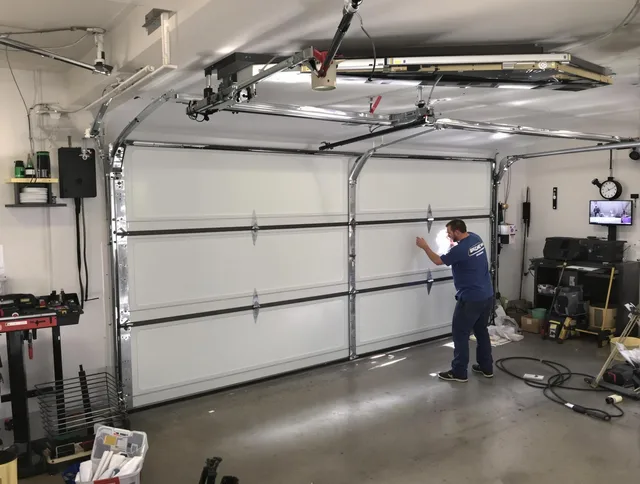 Professional garage door repair service by Rocky River Garage Door Repair in Rocky River