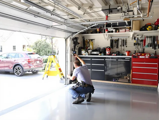 Local garage door repair service by Rocky River Garage Door Repair in Rocky River